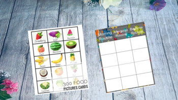 Preview of 300 food therapy picture cards communication Daily Routine Schedule! Dinosaur