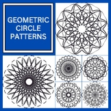 307 Unique geometric circle patterns
