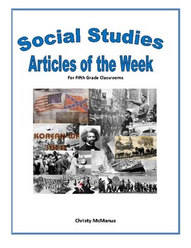 Preview of 31 Articles of the Week U.S. History 1850-Present Mega Pack