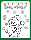 CUTE Happy Holidays Coloring Sheets Printable 31 Pages Pen