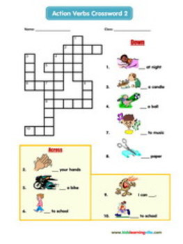 Preview of 31 Crossword Vocabulary Puzzles