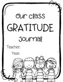 31 Day Gratitude Journal - Preschool and Kindergarten Than
