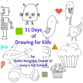 31 Days of Drawing FOR KIDS: Fun ways to draw and tell cre