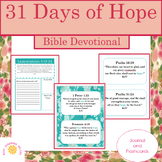31 Days of Hope: Bible Devotional Journal and Flashcards