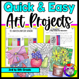 31 Low-Prep Art Lessons and Quick and Easy Art Projects
