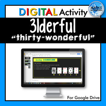 Preview of 31derful - A Digital Icebreaker & First Day of School Activity for Perseverance