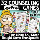 32 COUNSELING GAMES: 950 Questions to Turn Any Game Into a