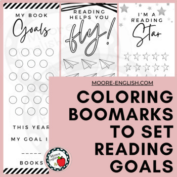 6 x Reading Goal Laminated Bookmarks with Stickers Educational Resources Kids 