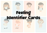 32 Feeling Identifier Cards | Social Emotional Learning Ca