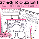 32 French Graphic Organizers for Reading & Writing (PART 1