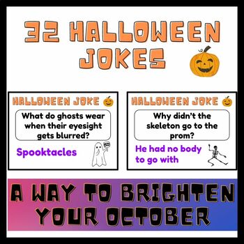 Preview of 32 Halloween Jokes to Brighten Your October - 32 slides