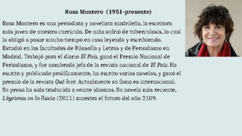 Biografía de Rosa Montero - Página Oficial