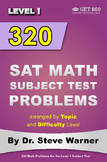 320 SAT Math Subject Test Problems Arranged By Topic And D