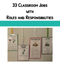 33 Classroom Jobs - Roles and Responsibilities *Editable