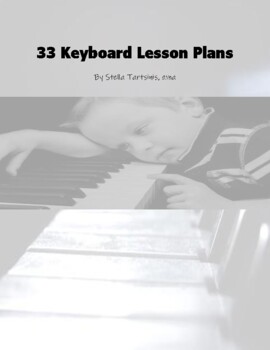 Preview of 33 Keyboard Lesson Plans
