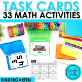 33 Task Cards for Kindergarten Math Skills & Activities fo
