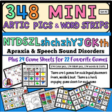 348 Lingual Sound Mini Articulation Speech Pics Game Compa