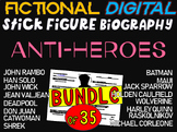35 ANTI-HEROES FROM FILM, BOOKS & COMICS - Fictional Stick
