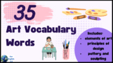 35 Art Vocabulary Words (PDF & DOCX)
