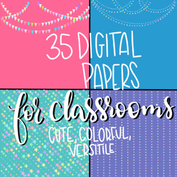 Preview of 35 Digital Papers for Classrooms