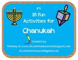35 Fun Hands On Activities for Chanukah