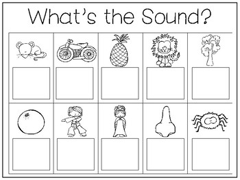 35 Letters and Sounds Work Mats and Worksheets. Preschool ...
