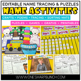 35 Name Activities and Crafts Editable Name Tracing Name P