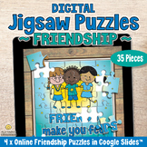 35-Piece Digital Jigsaw FRIENDSHIP PUZZLES Online Games: E