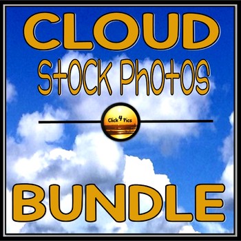 Preview of Stock Photos: Types of Clouds 80 Cloud Images Bundle