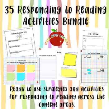 Preview of Reading Activities | Responses | Text Strategies Bundle
