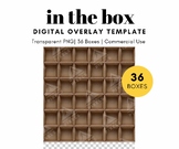 36 Empty Cardboard Box Template, PNG, In the Box Photograp