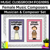36 Female Composer | Music Class Poster Set