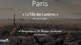 36 Landmarks in Paris for French Class