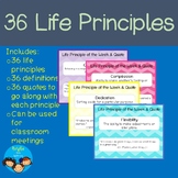 36 Life Principles for the Classroom