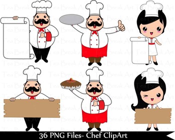 female chef clipart png