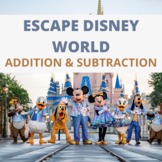 360 Degree Escape the Room: Disney World Addition and Subtraction