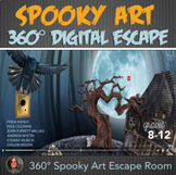 360° Halloween Digital Escape ELA & Art: High School ELA D