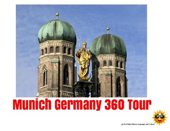Preview of Munich Germany City Tour Project - Distance Learning