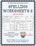 360 Spelling Worksheets 2