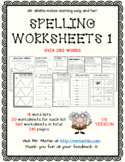 360 Spelling Worksheets 1