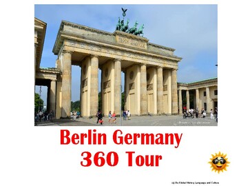 Preview of Berlin Germany Tour Project - Digital or Printable Lesson - Distance Learning