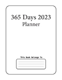 365 Days 2023 Planner