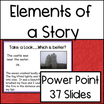 Preview of Reading: Story Elements: Power Point Presentation