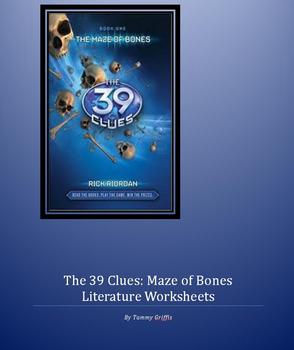 Preview of 39 Clues Literature Worksheets