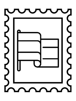 Preview of 39 Spain Postal Stamp Activities,  Spain Coloring Pages