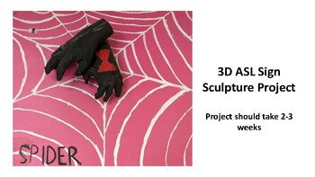 Preview of 3D ASL Hand Sculpture Project