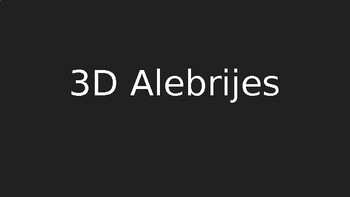 Preview of 3D Alebrijes