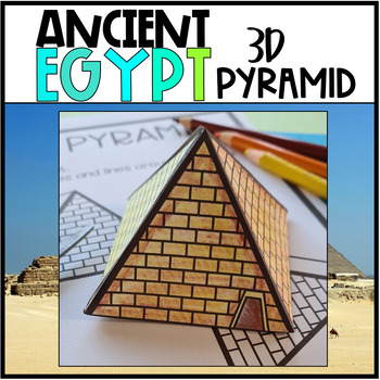 Preview of 3D Ancient Egypt Pyramid Craft Model