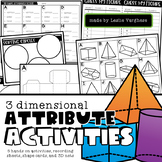 3D Attribute Activities
