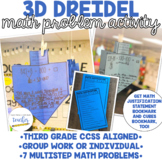 3D Dreidel Math Activity